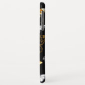 Goud en witte vlinders Case-Mate iPhone case (Achterkant/links)