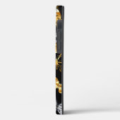 Goud en witte vlinders Case-Mate iPhone case (Achterkant / Links)