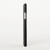 Goud en witte vlinders iPhone hoesje (Rechterkant)
