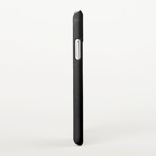 Goud en witte vlinders iPhone hoesje (Rechterkant)