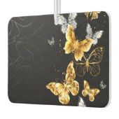 Goud en witte vlinders luchtverfrisser (Links)