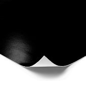 Goud en witte vlinders perfect poster (Hoek)