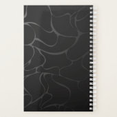 Goud en witte vlinders planner (Achterkant)