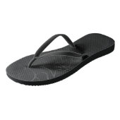 Goud en witte vlinders teenslippers (Schuin)