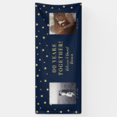 Goud en zeemacht | Weddenschap Jubileum Spandoek (Verticaal)