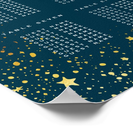 Goud en zeemijlen Verzamelzegelzitje Poster (Hoek)