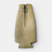 Goud en zilver lint met lint van Wings Flesjeskoeler (Achterkant)