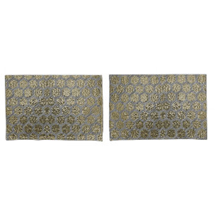 Goud en Zilver Luxe Design Collectie Set van Kussensloop