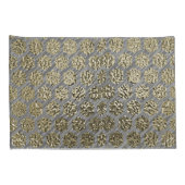 Goud en Zilver Luxe Design Collectie Set van Kussensloop (Achterkant-Rechts)