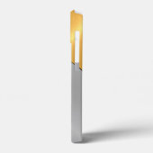 Goud en zilver Roestvrij blik Hoesje-Ma Case-Mate iPhone Case (Achterkant / Links)