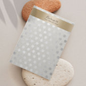 Goud en zilver Stippen met beeldscherm, Classy Lin Visitekaartje