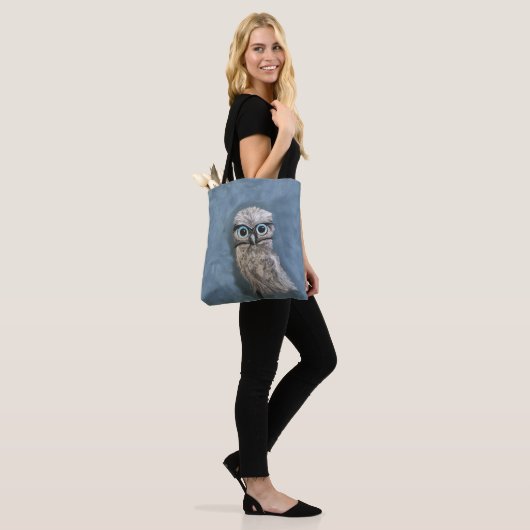 Goud en zilverboeiend kieuwhuis tote bag (Op model)