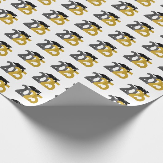 Goud- en zilverklasse van 2025 Afstuderen Cadeaupapier (Hoek)