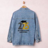 Goud- en zilverklasse van 2025 Afstuderen Denim Jacket (Hangar)