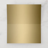 Goud en zwart Damask (Binnenkant ongevouwen)
