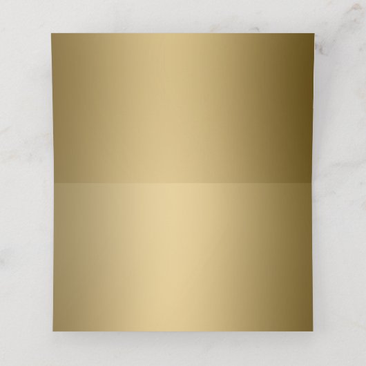 Goud en zwart Damask (Binnenkant ongevouwen)
