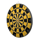 Goud en zwart dartbord (Voorkant Rechts)