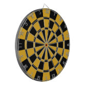 Goud en zwart dartbord (Voorkant Links)