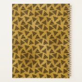 Goud en zwart nieuwjaar planner (Achterkant)