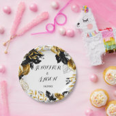 Goud en zwart papier met speciaal Bord (Feest)