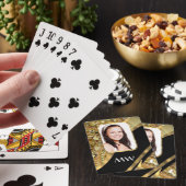 Goud en zwart pokerkaarten (Insitu)