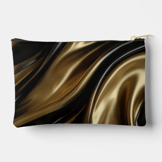 Goud en zwarte zijde etui (Achterkant)