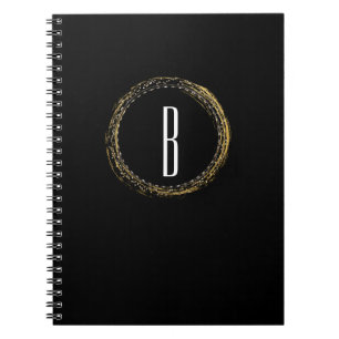 Goud Folie Glamour Cirkel Notitieboek Dagboek