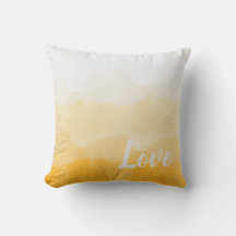 Goud Gele Liefde Waterverf