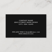 Goud Gespikkeld Visitekaartje (Achterkant)