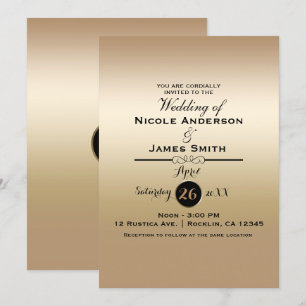 Goud Glans Glanzend Metaalachtig Elegant Klasse Tr Kaart