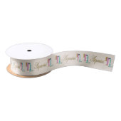 Goud & Glitter geschilderd Waterman & Gouden Naam Lint (Spoel)