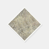 Goud Glitter Krakeling Moderne Chic Glam Glitter Servetten (Hoek)