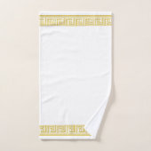 Goud Grecian Frieze Design Bad Handdoek (Handdoek)