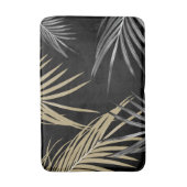 Goud grijs palm laat dromen #1 badmat (Voorkant Verticaal)