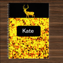 Goud herten gespatte verf