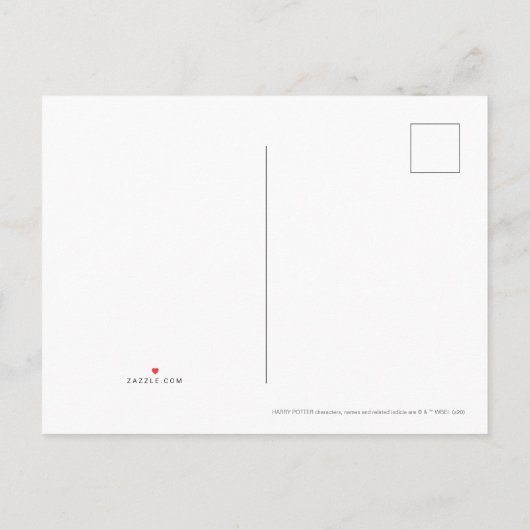 Goud HUFFLEPUFF™ met uitlijnde gekruiste uitsteeks Uitnodiging Briefkaart (Achterkant)