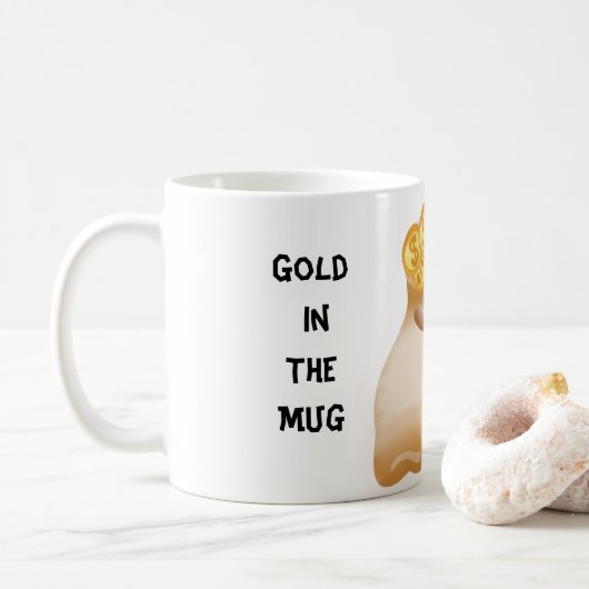 Goud in de Mok (Met donut)