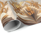 "Goud in studie" Cadeaupapier (Rol Hoek)