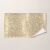Goud-ingesneden effect bad handdoek (Handdoek)