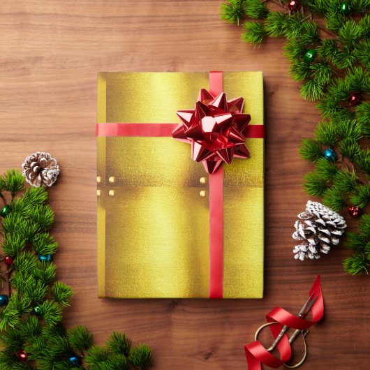 goud Inpakpapier (Feestdagen Geschenken)