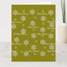 Goud Inpakpapier Prettig Kersteend Snowflakes