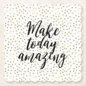 Goud Inspirerend geweldig Kartonnen Onderzetters (Voorkant)