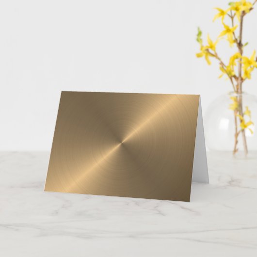 Goud Kaart (Gele Bloem)