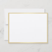Goud Kalligrafed Script Sjabloon Classic Look Top (Achterkant)