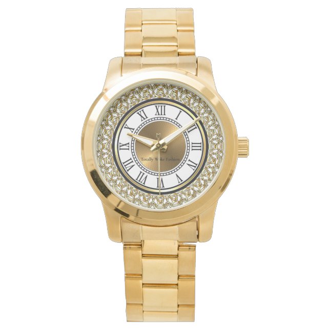 Goud | Keltisch | Waterdicht | Analoog | Horloge (Voorkant)
