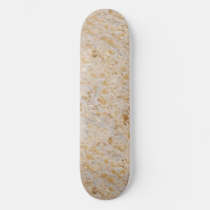 Goud Koeienhuid Print Metallic Minimaal Western Skateboard