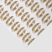 Goud kussen patroon tissuepapier (Detail)