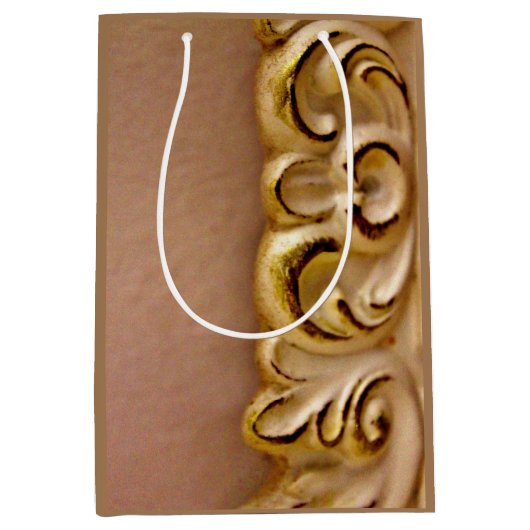 Goud Lijst Medium Cadeauzakje (Voorkant)