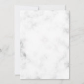 Goud Lijst met bloemen Save The Date (Achterkant)