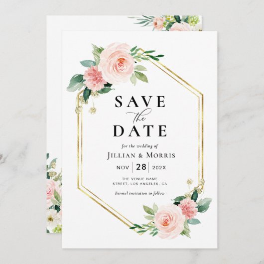 goud lijst met uitzondering van de datum van uitno kaart (Voorkant / Achterkant)